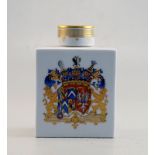 Staatlich Meissen: Teedose mit dem Wappen des Grafen Brühl