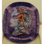 Rosenthal, Studio Line: Jahresobjekt in Keramik, "Lohengrin, Prof. Ernst Fuchs, 1982