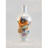 Vase mit Samurai bei der Teezeremonie Daoguang