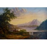 Nasmyth, Alexander: Schottische Ideallandschaft von Loch Lomond