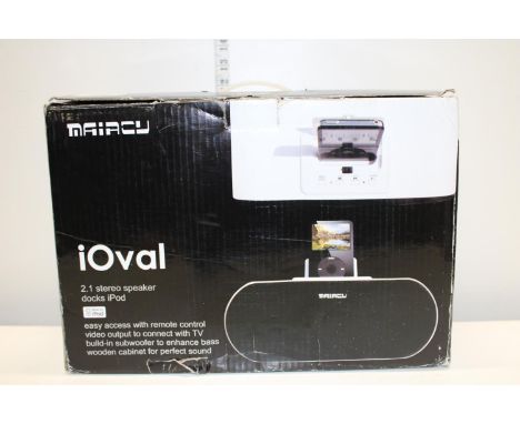 An Ioval Stereo speaker/dock 