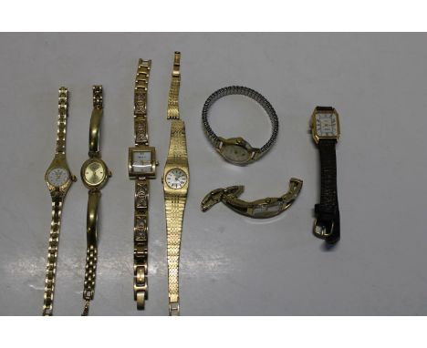 Selection of ladies vintage watches 
