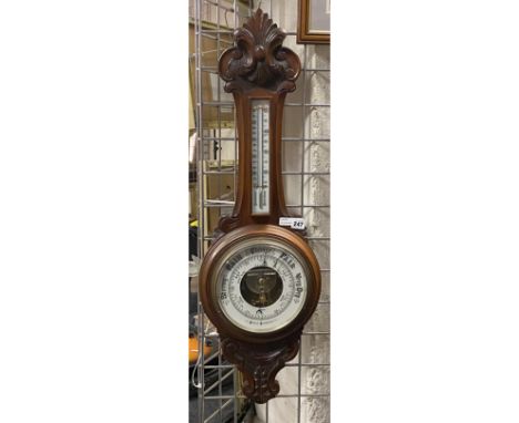 MAHOGANY BAROMETER