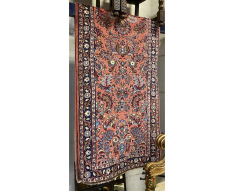 FINE CENTRAL PERSIAN SAROUK RUNNER 300CMS X 80CMS