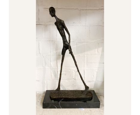 BRONZE ABSTRACT STICK MAN FIGURE 44CMS (H) APPROX