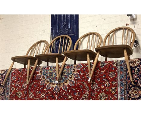 4 ERCOL CHAIRS A/F