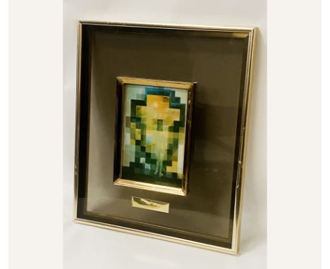 SALVADOR DALI ARTWORK - SIGNED WITH CERTIFICATE TO REVERSE