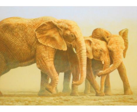 Stephen Gayford (b1954). Family Ties, artist signed limited edition print No.110 of 1095, signed numbered and titled to the m