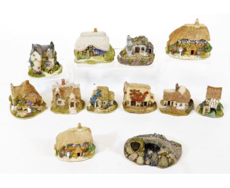 Various Lilliput Lane groups, to include Aira Force, Farriers, Honeysuckle Trinket Box, Bwthyn Bach Gwyn L2160, etc. (12, box