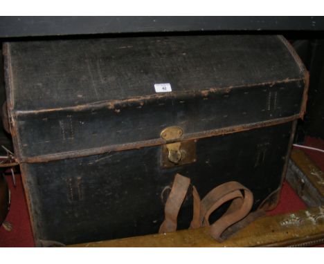 Antique dome top trunk