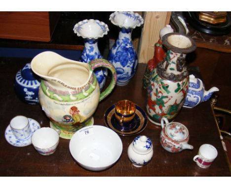 Selection of oriental and other ceramic ware
