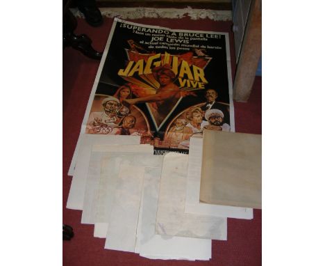 Selection of vintage Argentinean film posters