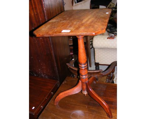 A 19th century tripod table