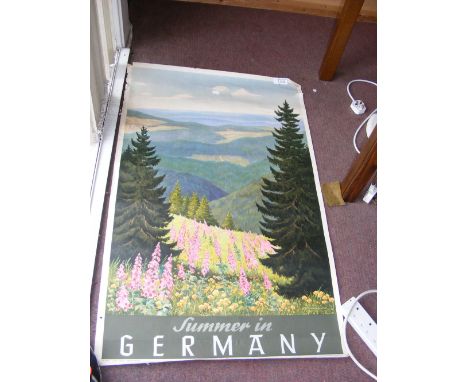 FROMMBOLD - an original vintage poster "Summer in Germany"