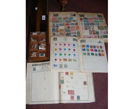Various collectables, including old lamp, desk tidy, telephone, early fire pistole