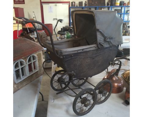 A Vintage doll's pram