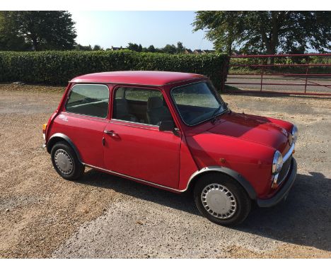Austin Mini Mayfair 998 Manual. 1987. Registration D769 DGV. Mileage showing 39,000. Date of first registration 7/7/1987. MOT