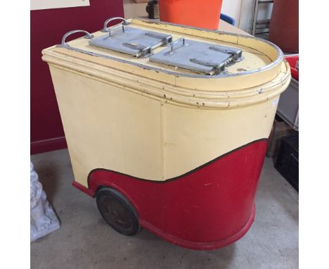 A Vintage ice cream trolley