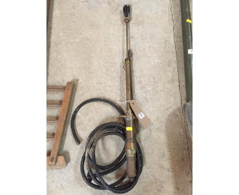 A Vintage brass hand sprayer
