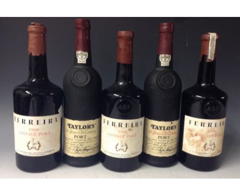 Taylor's 20 Years Old Tawny Port, matured in wood, bottled in 1980, 217866, 70cl, 20%, level above shoulder, seal and label g