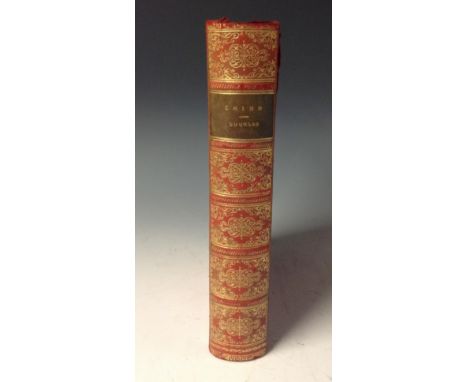 Douglas (Professor Robert K.), China, T. Fisher Unwin, London 1899, 476pp, Burton-on-Trent prize binding, 4vo 