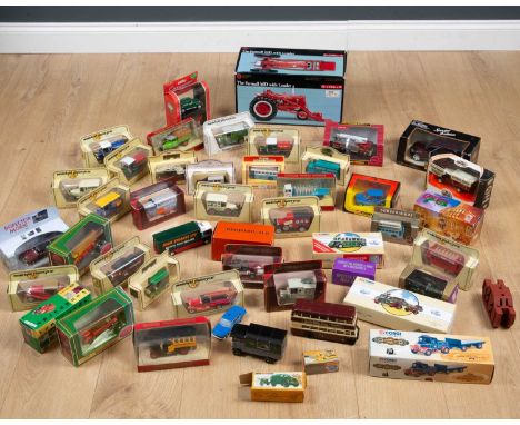 A collection of twenty boxed Yesteryear vehicles by Matchbox to include a 1929 Garrett Steam Wagon; a 1930 Ford A; a 1912 Mod