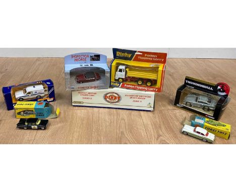 A small group of die-cast cars to include Corgi toys number 224 Bently Continental Sports Saloon and a Corgi Toys number 223 