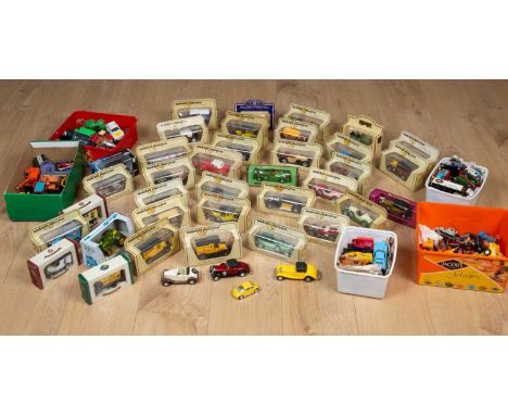 A collection of thirty boxed Yesteryear toy cars to include a 1912 model T Ford; the 1906 Rolls Royce Silver Ghost; the 1927 