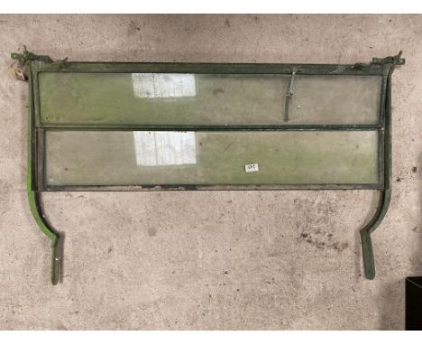 An Edwardian or early vintage windscreen frame. 