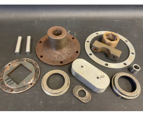 A small box of Bugatti parts.