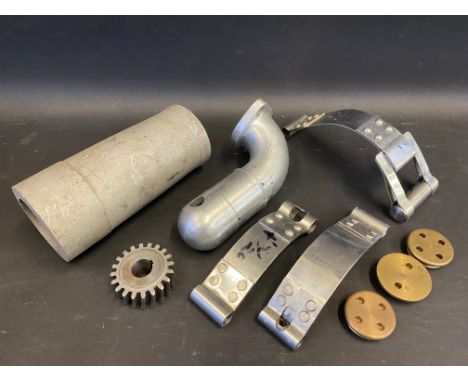 A small box of Bugatti engine parts.