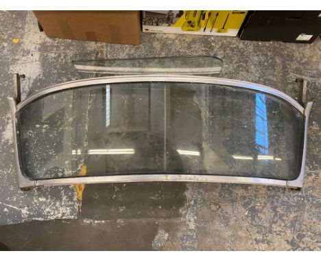An MGB windscreen plus a sidescreen.