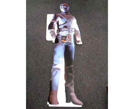 Michael Jackson History tour statue standee with banned History tour double cd, cd 1 track 16 exclusive spoken message to his