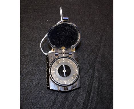 A German Third Reich World War Two marching compass, by CLK