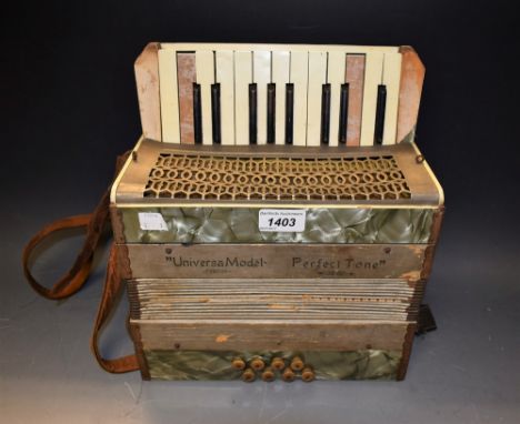 A piano accordion, Universal model, perfect tone (restoration project) 