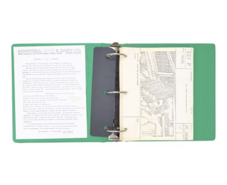 STAR WARS: A NEW HOPE (1977) - Charles Lippincott Collection: Production Storyboard Binder with Negative Element Reports - A 
