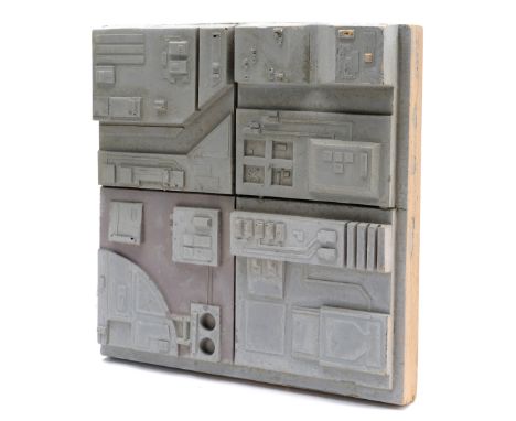 STAR WARS: A NEW HOPE (1977) - Lorne Peterson Collection: Lorne Peterson-Signed High-Altitude Death Star Surface Model Miniat