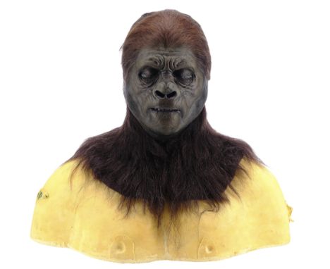 PLANET OF THE APES (2001) - Man Hunt Ape (Chad Bannon) Make-Up Test Head - A Man Hunt Ape (Chad Bannon) makeup test head from