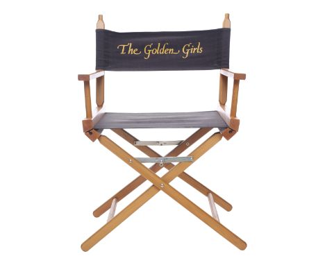 THE GOLDEN GIRLS (T.V. SERIES, 1985 - 1992) - Estelle Getty's Director Chair - Estelle Getty's personal director's chair from