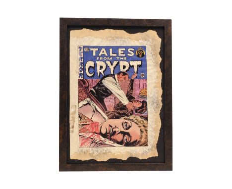 TALES FROM THE CRYPT (T.V. SERIES, 1996) - Framed Mike Vosburg "About Face" Cover Artwork Print - Framed cover artwork print 