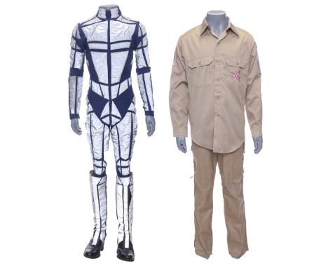 AUTOMAN (T.V. SERIES, 1983 - 1984) - Automan's (Chuck Wagner) Auto Suit with Breakaway AutoElectric Uniform - Automan's (Chuc