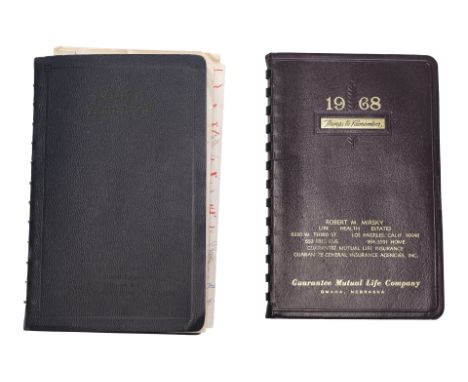 VARIOUS PRODUCTIONS - John Chambers Collection: John Chambers' Handwritten Diaries - Legendary makeup artist John Chambers' h