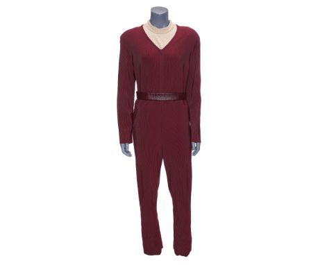 STAR TREK: VOYAGER (T.V. SERIES, 1995 - 2001) - Daelen's Jumpsuit and Belt - Daelen's jumpsuit and belt from the sci-fi serie