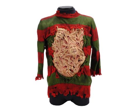 A NIGHTMARE ON ELM STREET 3: DREAM WARRIORS (1987) - Production-Made Freddy Krueger (Robert Englund) Chest of Souls Appliance