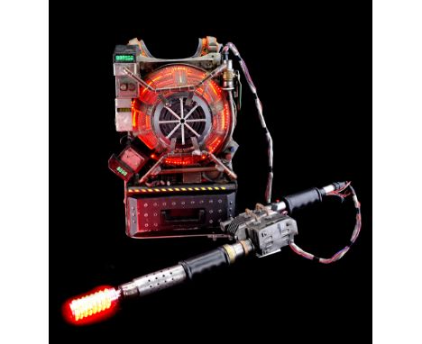 GHOSTBUSTERS (2016) - Light-Up V-3 Style Proton Pack - A light-up V-3 style proton pack from Paul Feig's supernatural comedy 