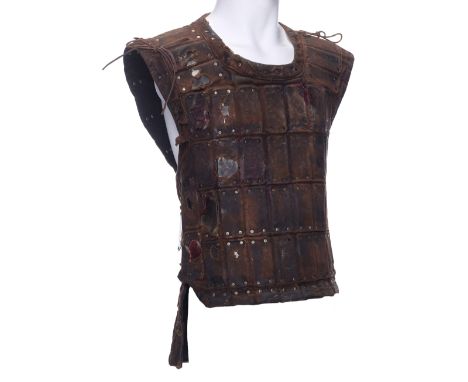 BRAVEHEART (1995) - William Wallace's (Mel Gibson) Screen-Matched and Photo-Matched Battle-Damaged Chest Armor - William Wall