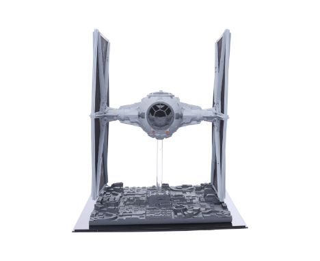 STAR WARS: A NEW HOPE (1977) - ICONS Imperial TIE Fighter Replica Model - An ICONS imperial TIE fighter replica model from th