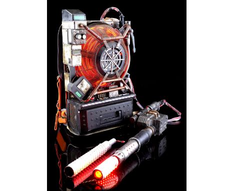 GHOSTBUSTERS (2016) - Light-Up V-3 Style Proton Pack - A light-up V-3 style proton pack from Paul Feig's supernatural comedy 