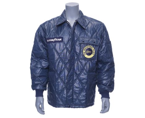 THE ROCKFORD FILES (T.V. SERIES, 1974 - 1980) - James Garner's Goodyear Racing Jacket - James Garner's Goodyear racing jacket