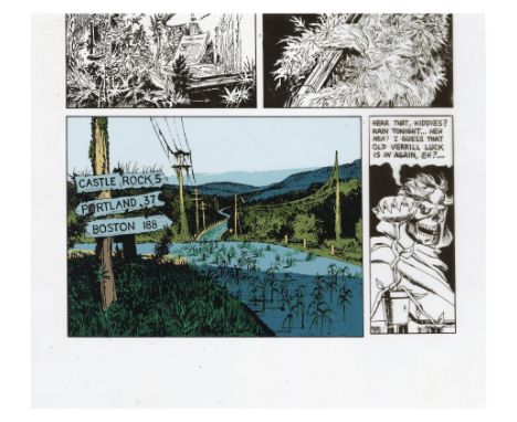 CREEPSHOW (1982) - Hand-Painted "The Lonesome Death of Jordy Verrill" Ending Animation Cel - A hand-painted "The Lonesome Dea